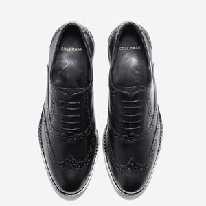 Cole Haan Skylar II Oxfords Size 5.5 Black Leather